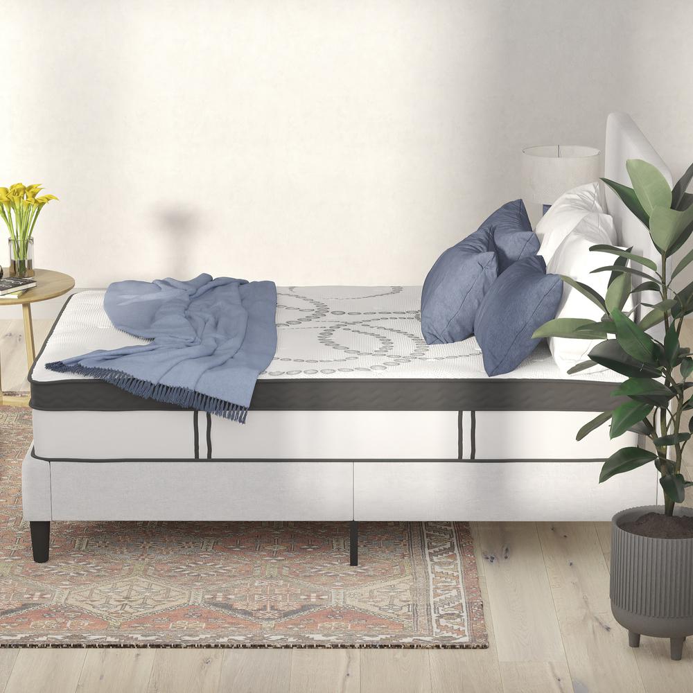 Fedo EverRest 12 Inch Full Mattress – Hybrid Design with Pocket Springs & Cooling Foam