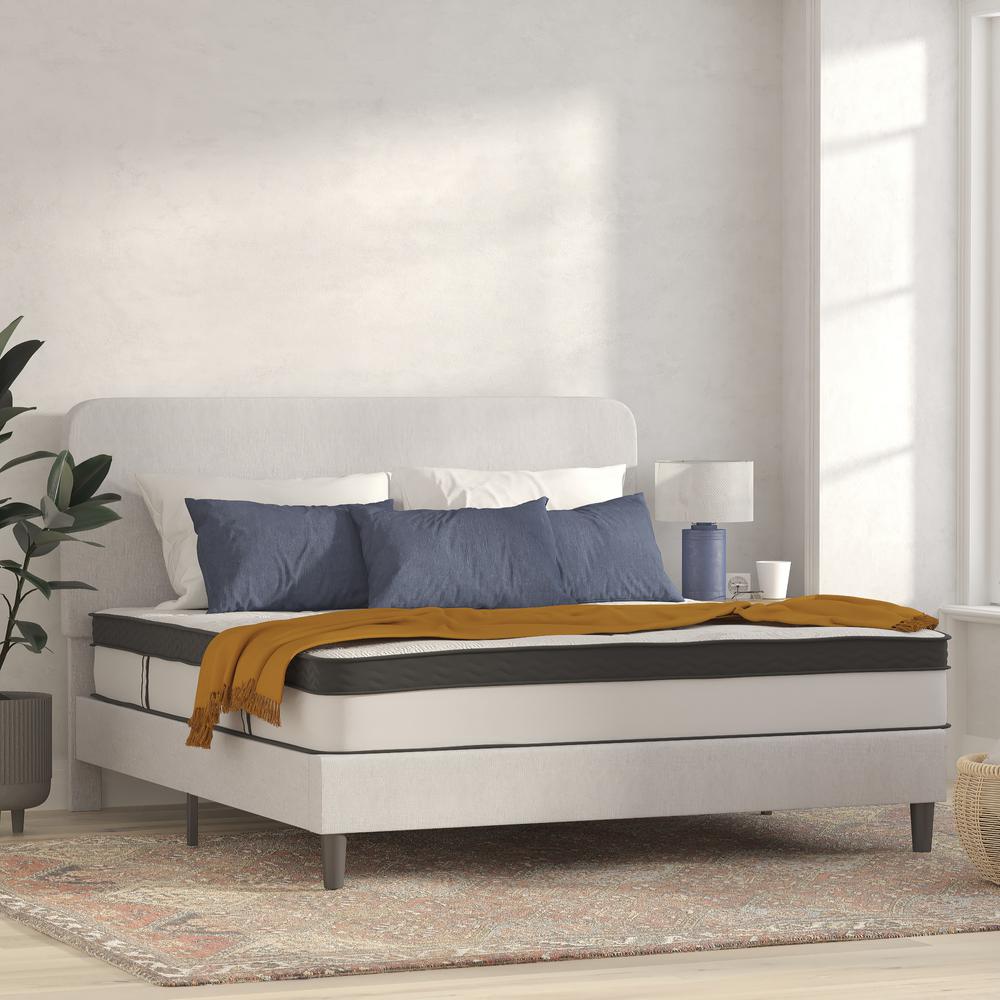 Helley EverRest King Memory Foam Mattress – 12" Hybrid Design with Pocket Springs, Bed-in-a-Box