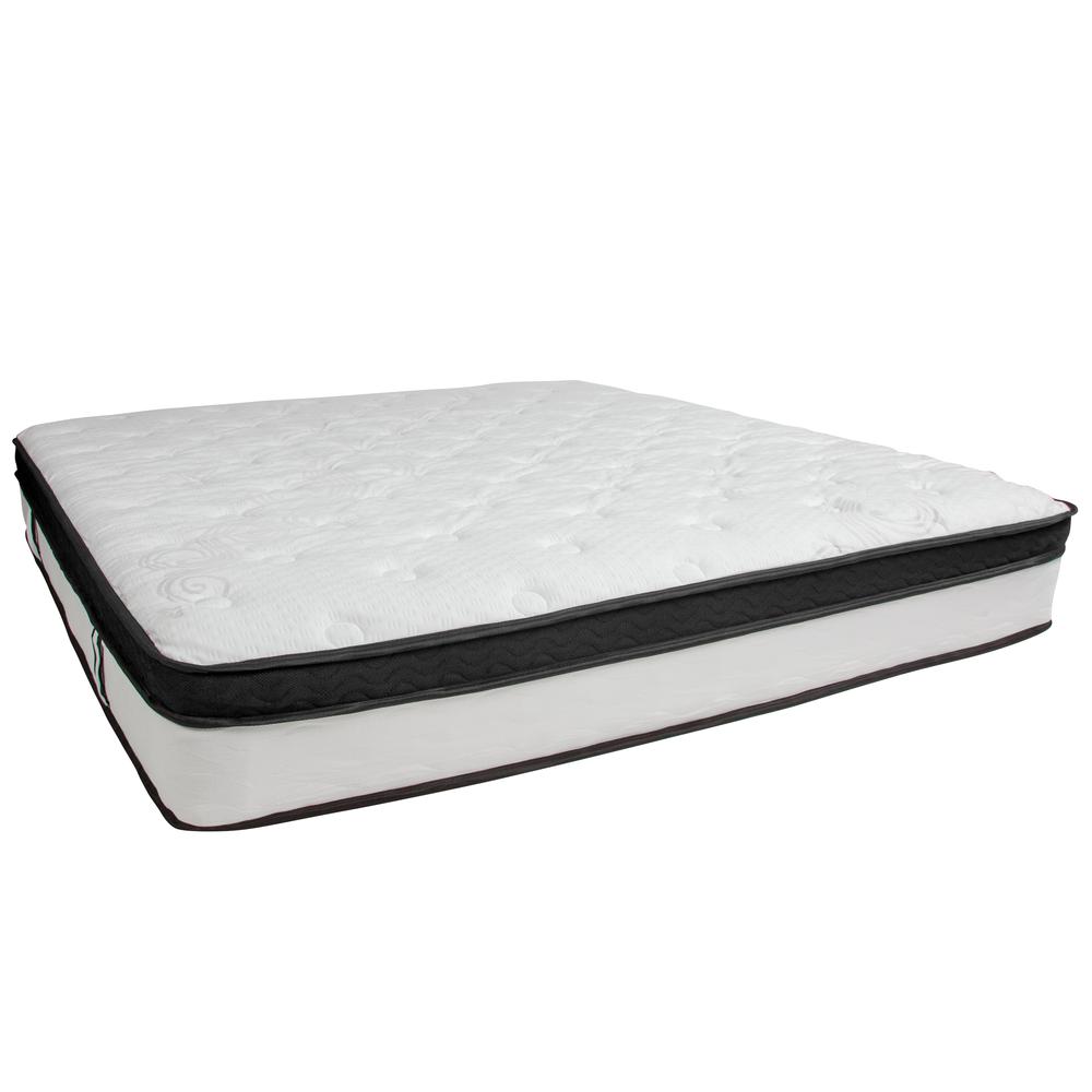 Helley EverRest King Memory Foam Mattress – 12" Hybrid Design with Pocket Springs, Bed-in-a-Box