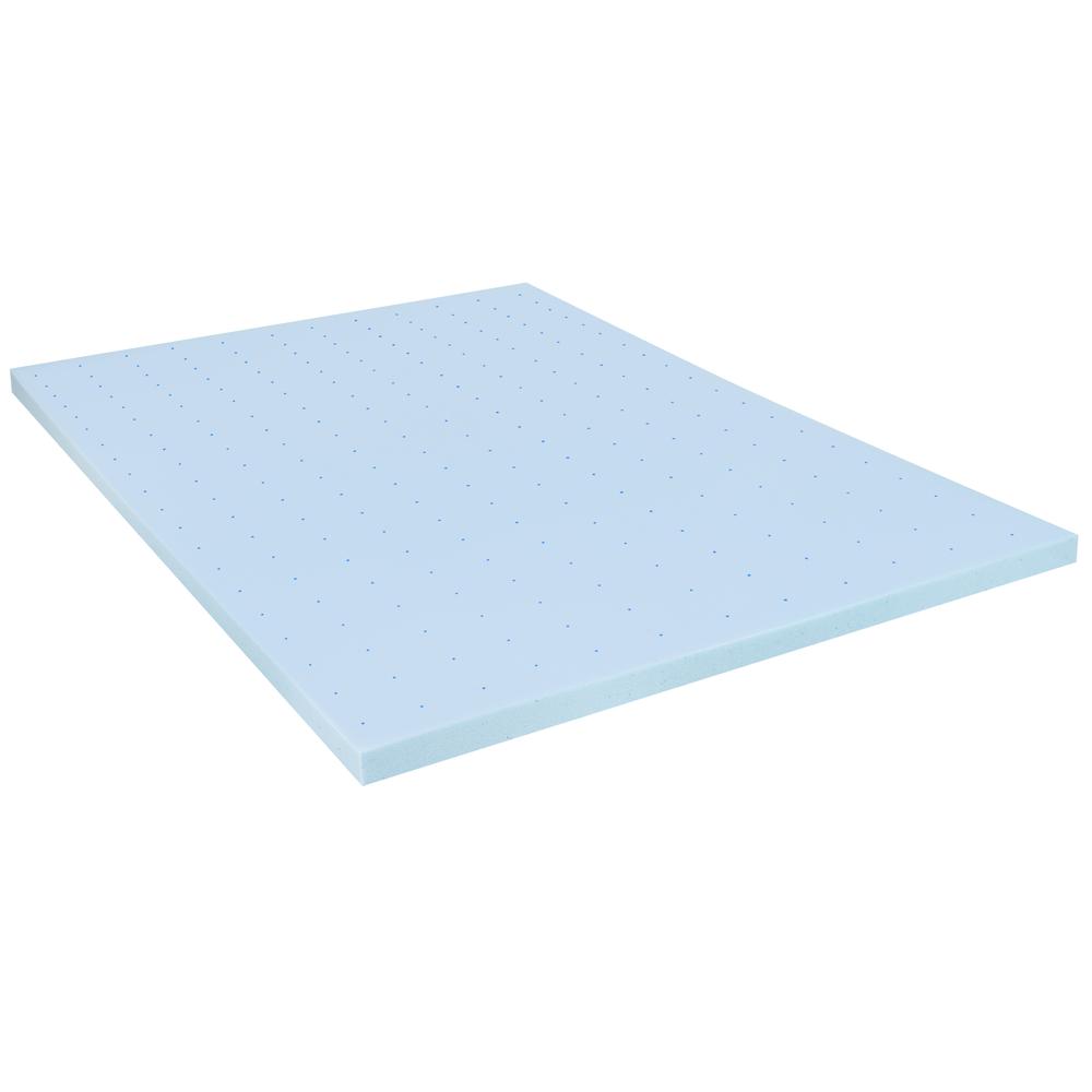 Bavaria ArcticRest Full 12-Inch Foam Pocket Spring Mattress – Gel Memory Foam Topper Bundle