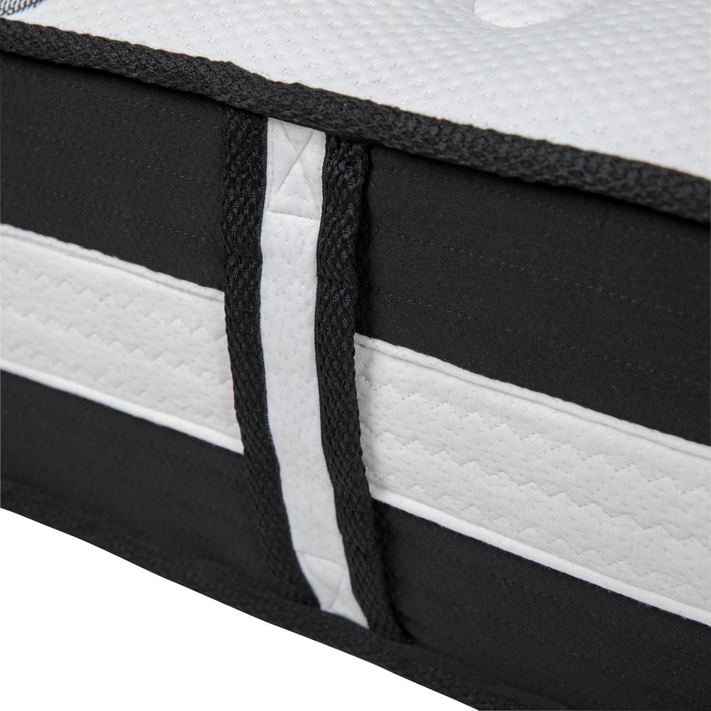 Bavaria ArcticRest Full 12-Inch Foam Pocket Spring Mattress – Gel Memory Foam Topper Bundle