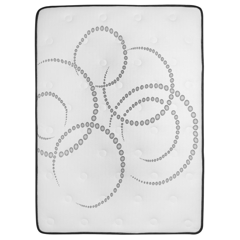 Udon Aurora Full Size Mattress Bundle – 10" Foam & Spring Hybrid with 2" Gel Memory Foam Comfort Topper