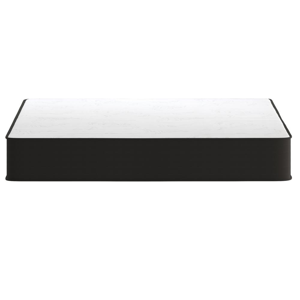 Suki Yeti Hybrid Full White Foam & Innerspring Mattress – 8-Inch CertiPUR-US Hybrid in a Box