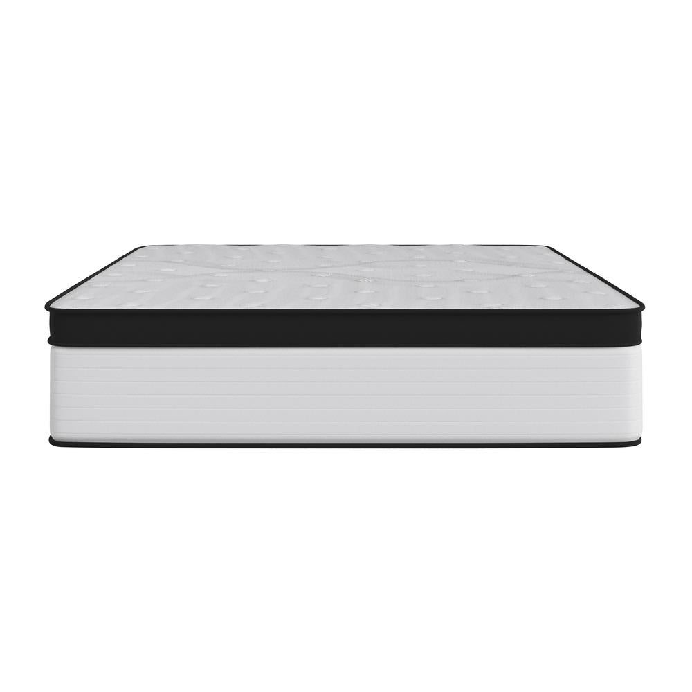 Rolf YetiFirm Full 12" Hybrid Pocket Spring Mattress – Firm Comfort, Mattress in a Box