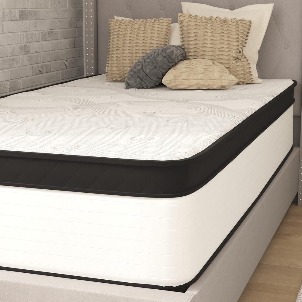 Bremen EverRest Twin 12-Inch Firm Mattress – Hybrid Design with Pocket Springs, Boxed Delivery