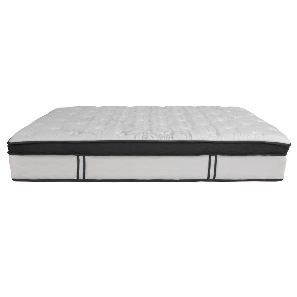 Mint EverRest Full White Memory Foam Mattress – 12" Hybrid Pocket Spring Comfort