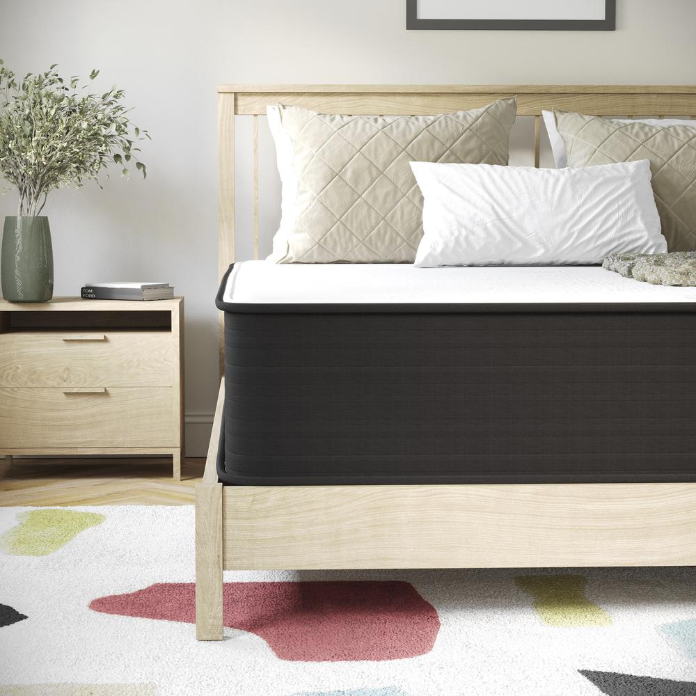 Azizi EverRest Queen Hybrid Mattress – 12" Foam & Pocket Spring in a Box