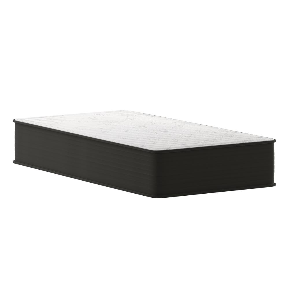 Shafa Summit 12" Twin White Hybrid Mattress – Foam & Pocket Springs