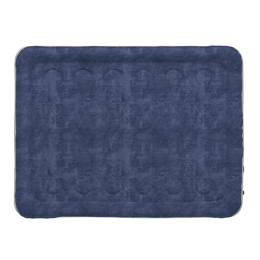 Michio EverRest Queen Air Mattress 18-In – Flocked PVC Bed with Built-In ETL Electric Pump