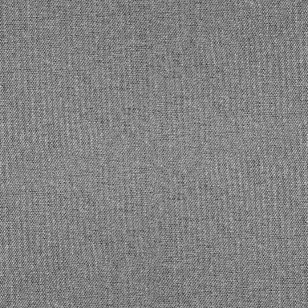 Melissa Queen Upholstered Platform Bed with Wingback Headboard, Grey Faux Linen