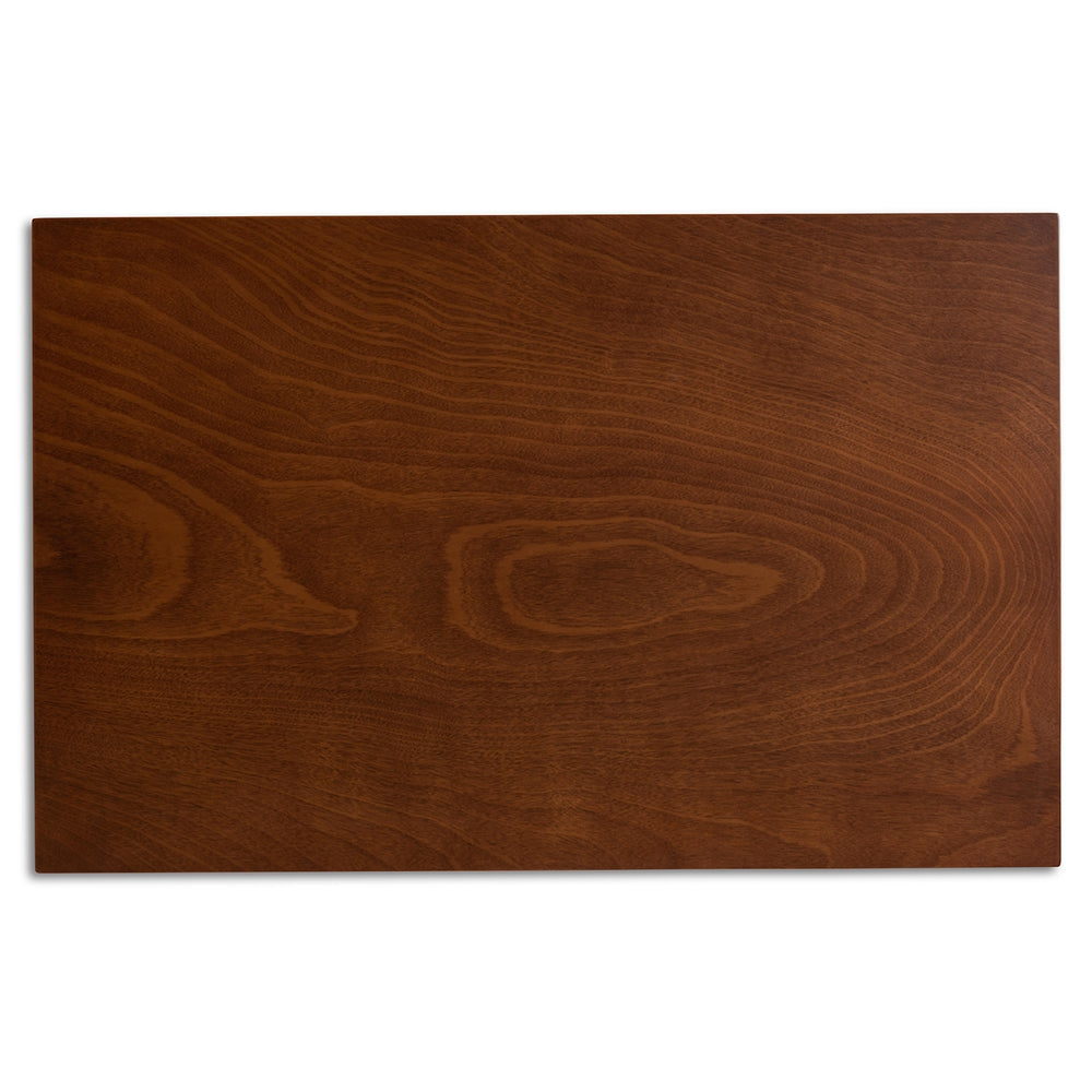 Nicolette Modern and Contemporary Walnut Brown Finished Wood 5-Piece Dining Set