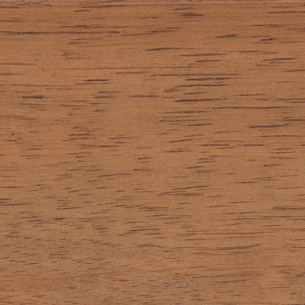 Theon King Walnut Wood Platform Bed – Mid-Century Modern Frame