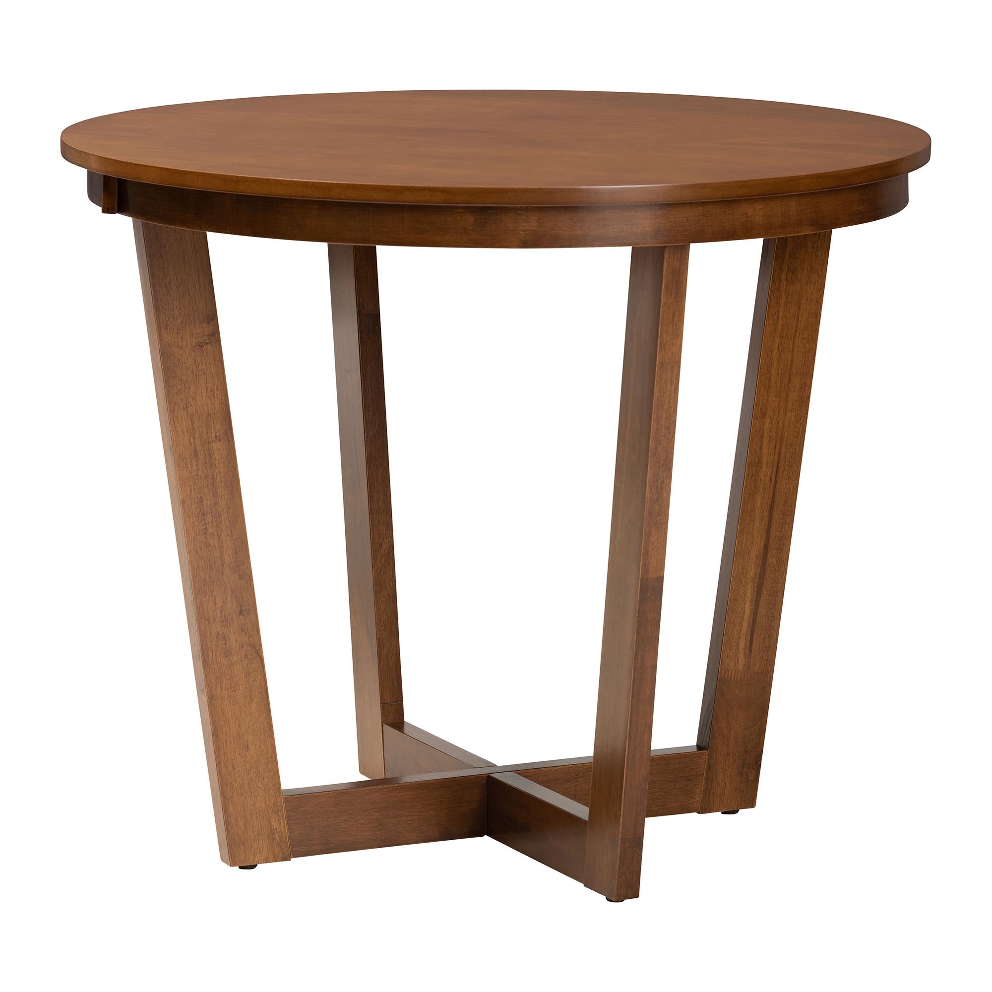 Kala Modern Grey and Walnut Brown Wood 5-Piece Dining Set