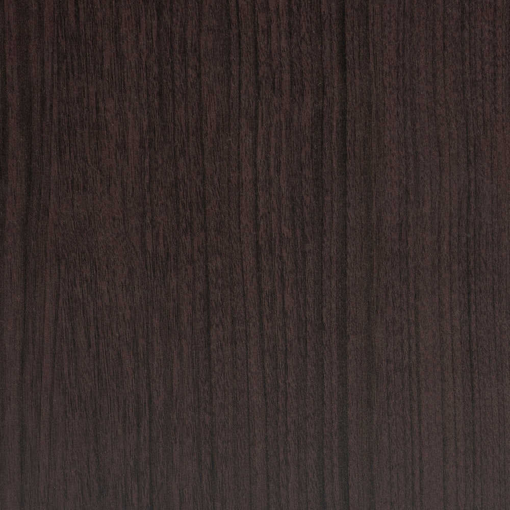 Odilia Queen Wood Bed – Contemporary Glam Two-Tone Dark Brown & Gold Finish