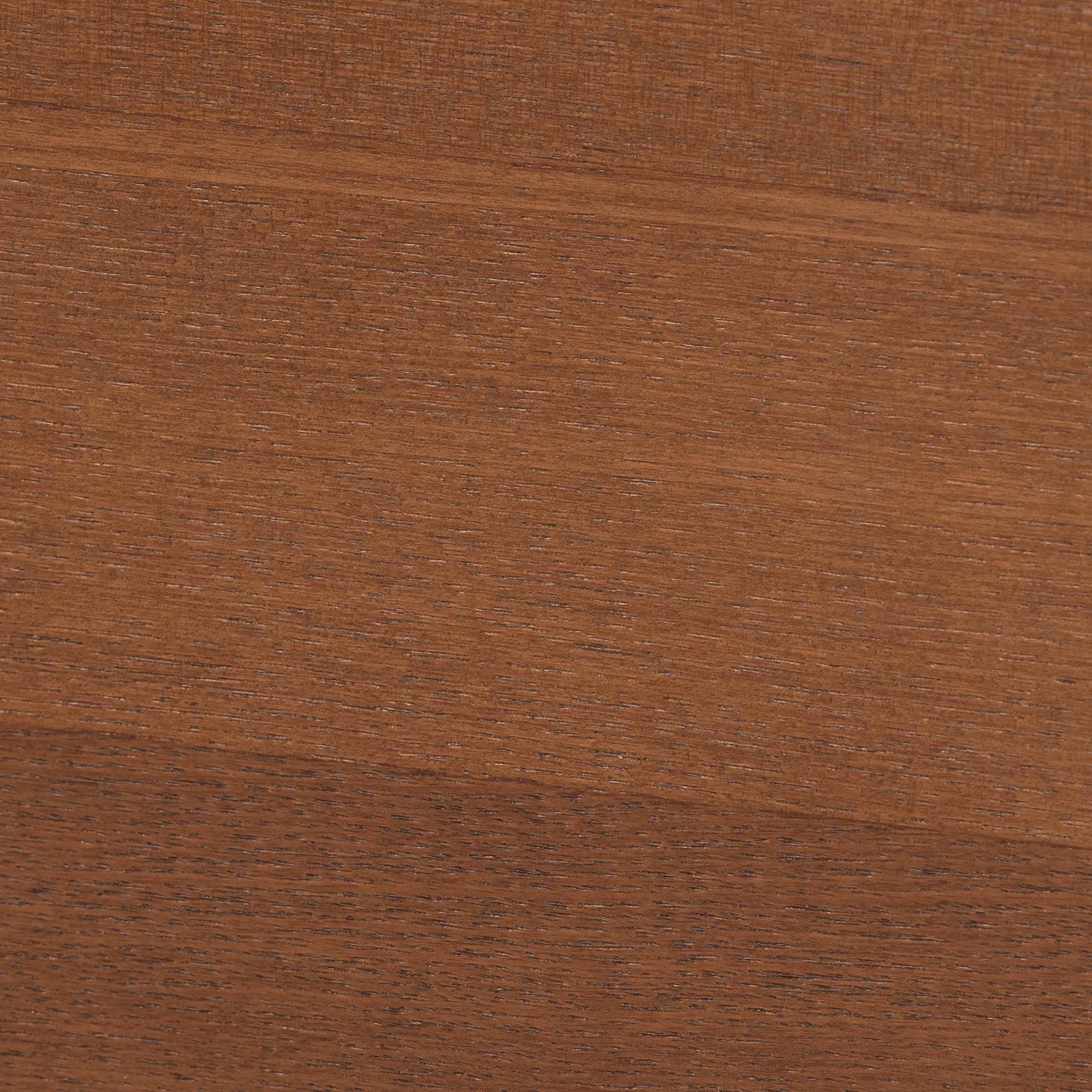 Hayward Queen Size Fabric-Upholstered Walnut Wood Platform Bed – Mid‑Century Modern Style