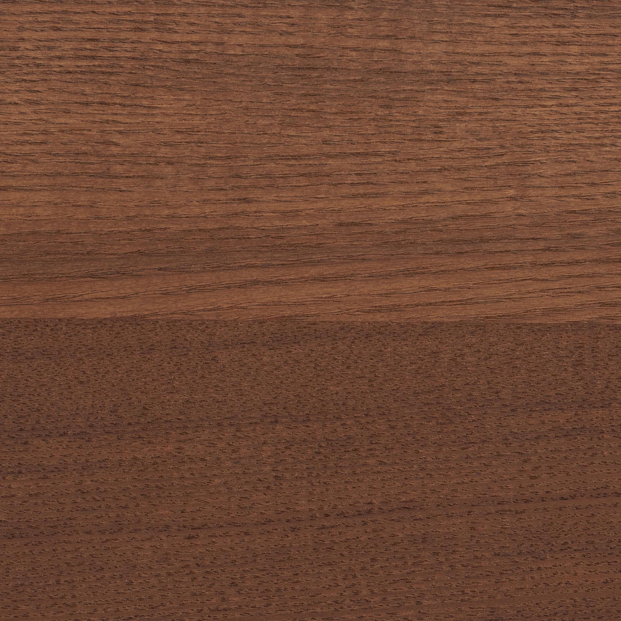 Macaria Mid-Century Modern Ash Walnut Woven Rattan King Size Bed