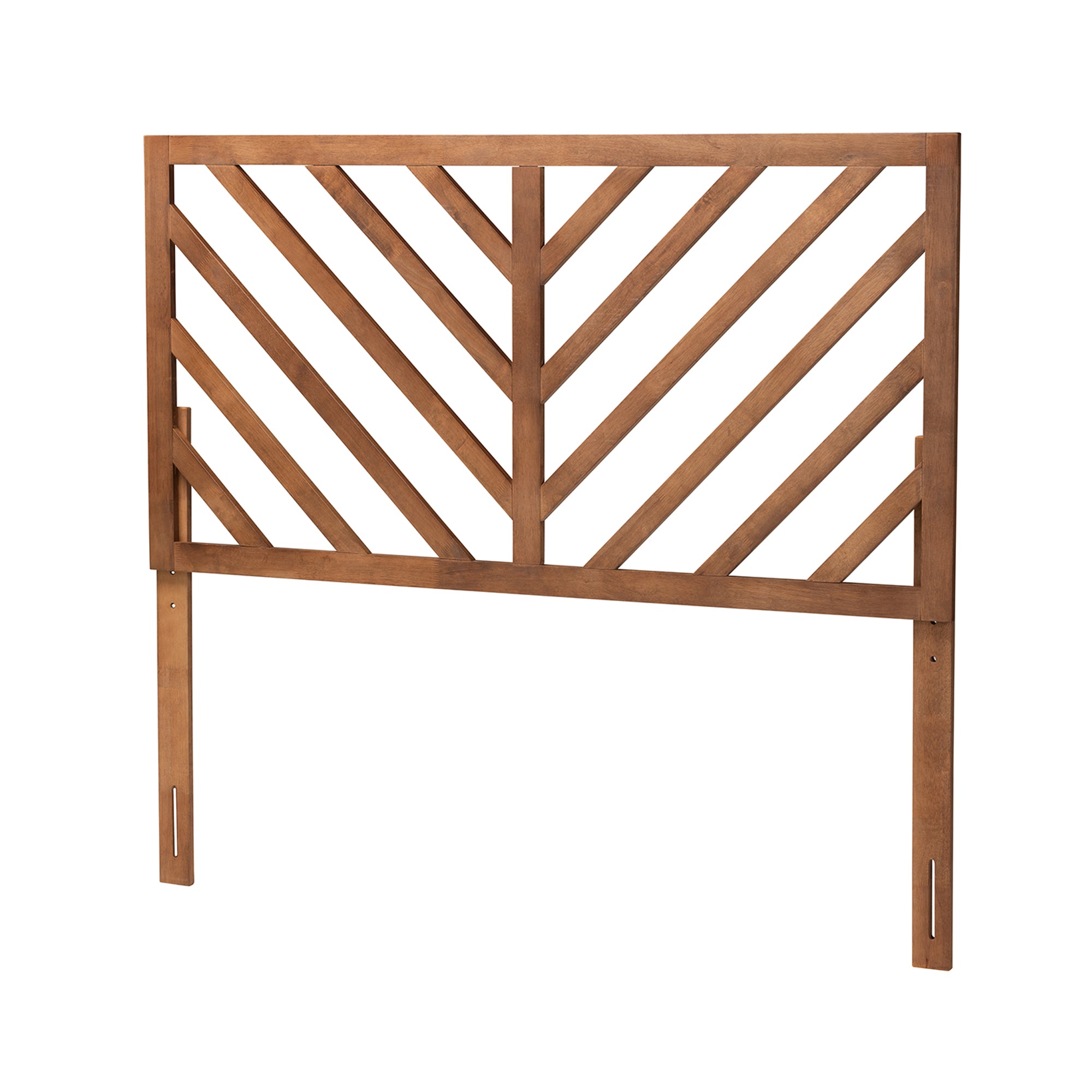 Belisma Modern and Contemporary Ash Walnut Finished Wood King Size Headboard