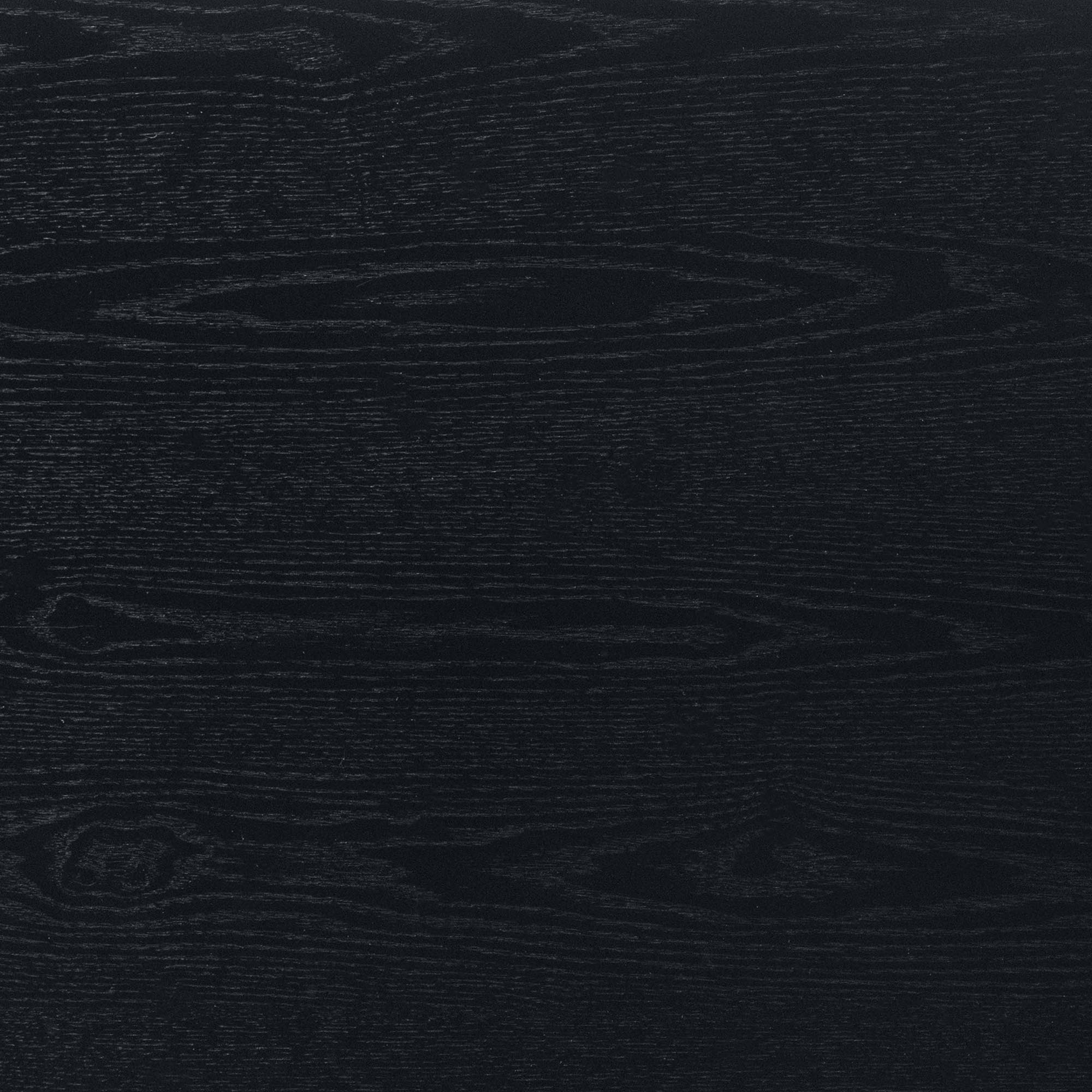 Sherwin Mid-Century Modern Black Finished Wood Dining Table