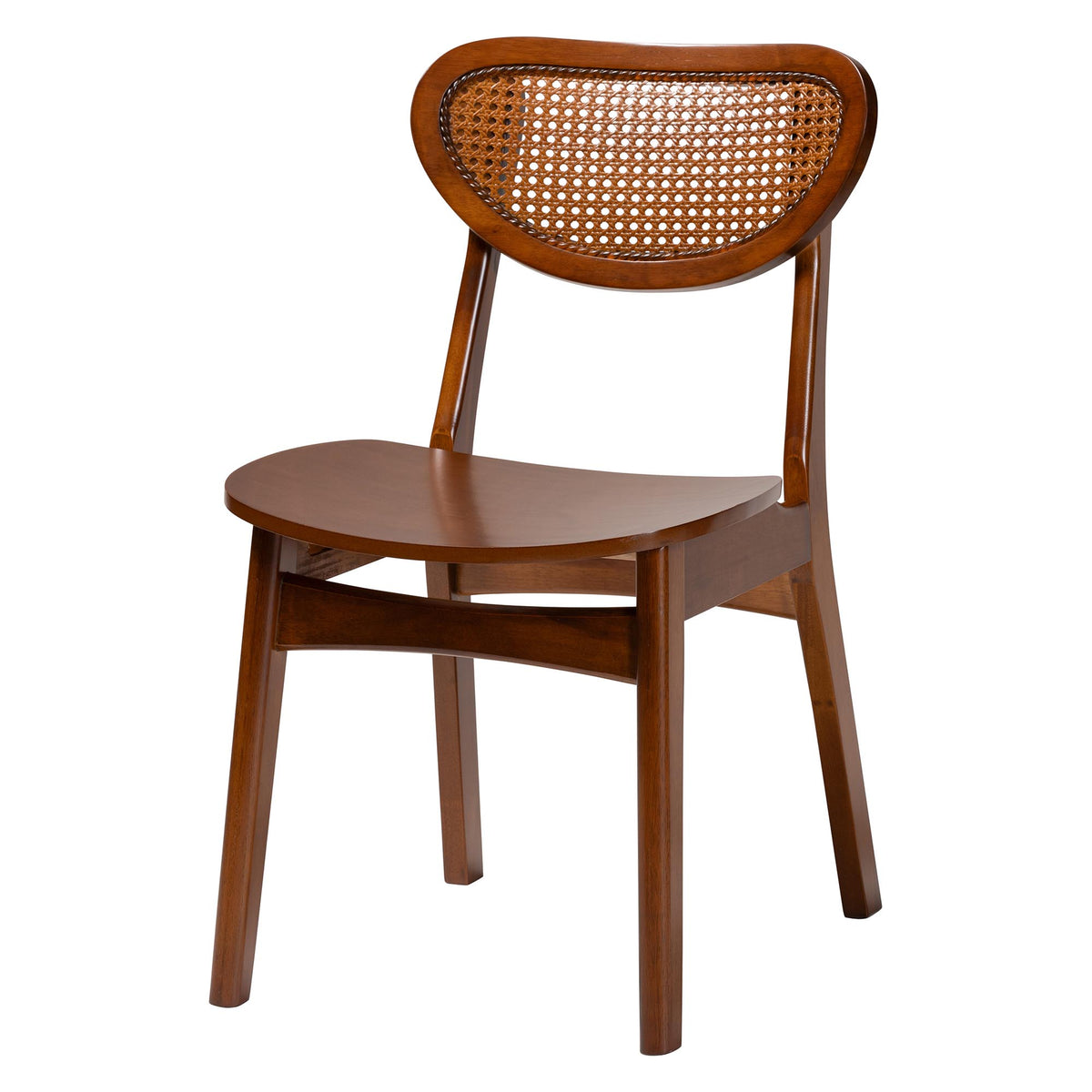 Kristy 5-Piece Dining Set - Mid-Century Modern Rectangle Table and Chair Set for Dining Room, Kitchen, Apartment