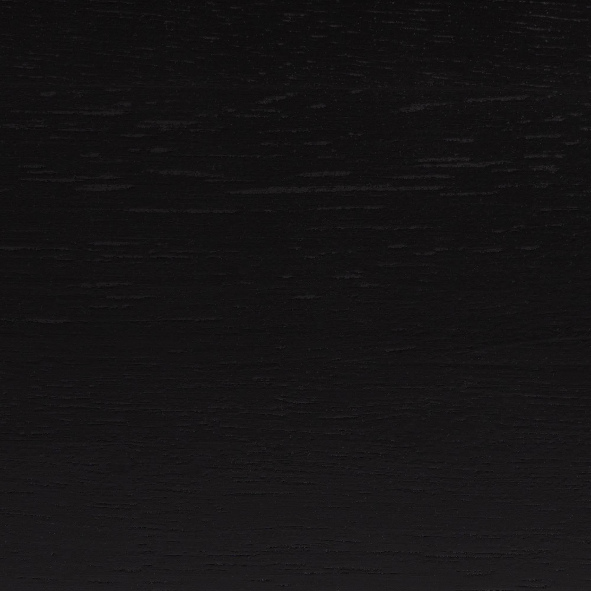 Haversham Queen Black Rubberwood Platform Bed – Mid-Century Modern with Woven Rattan Headboard