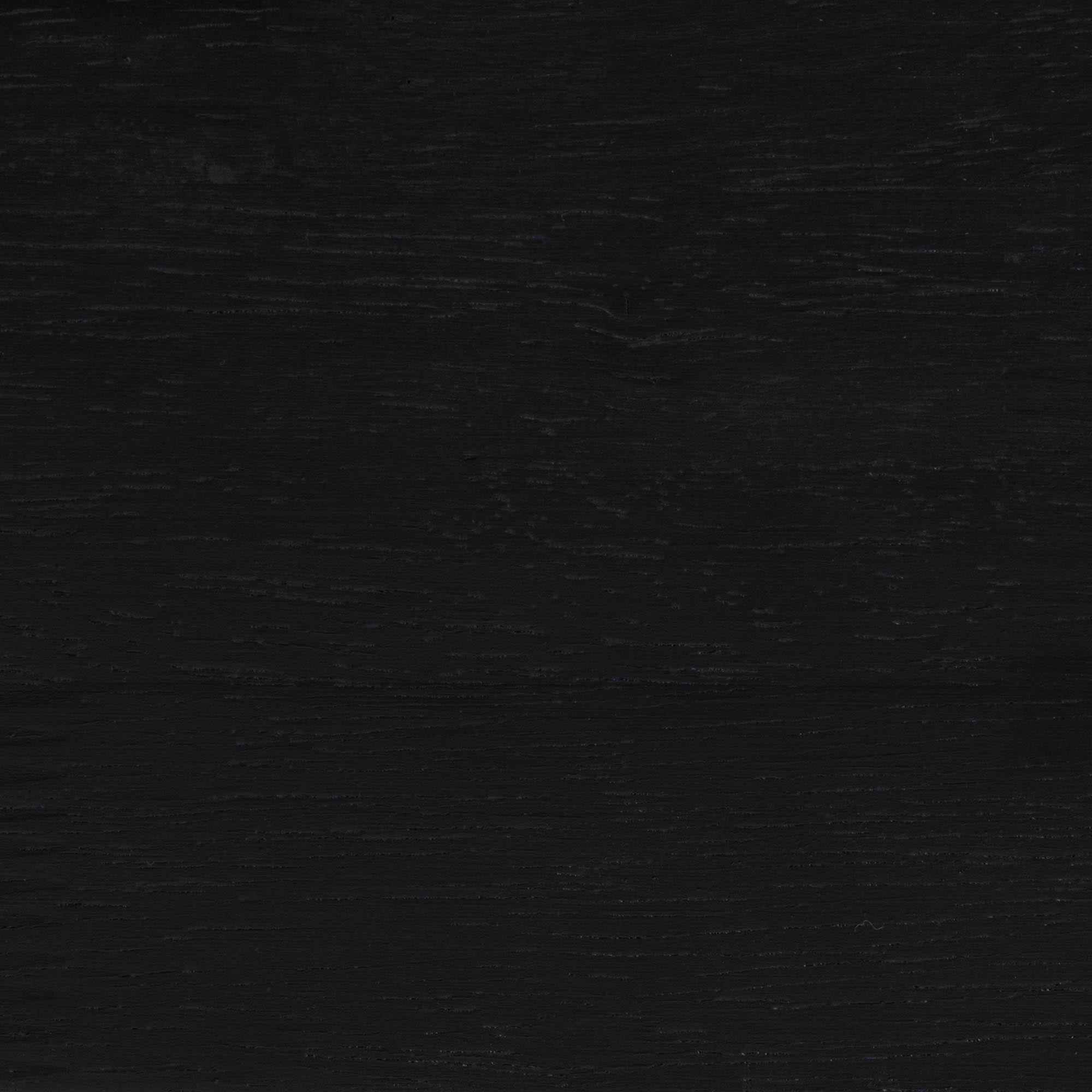 Nino Queen Rubberwood Platform Bed – Classic Black Traditional Style