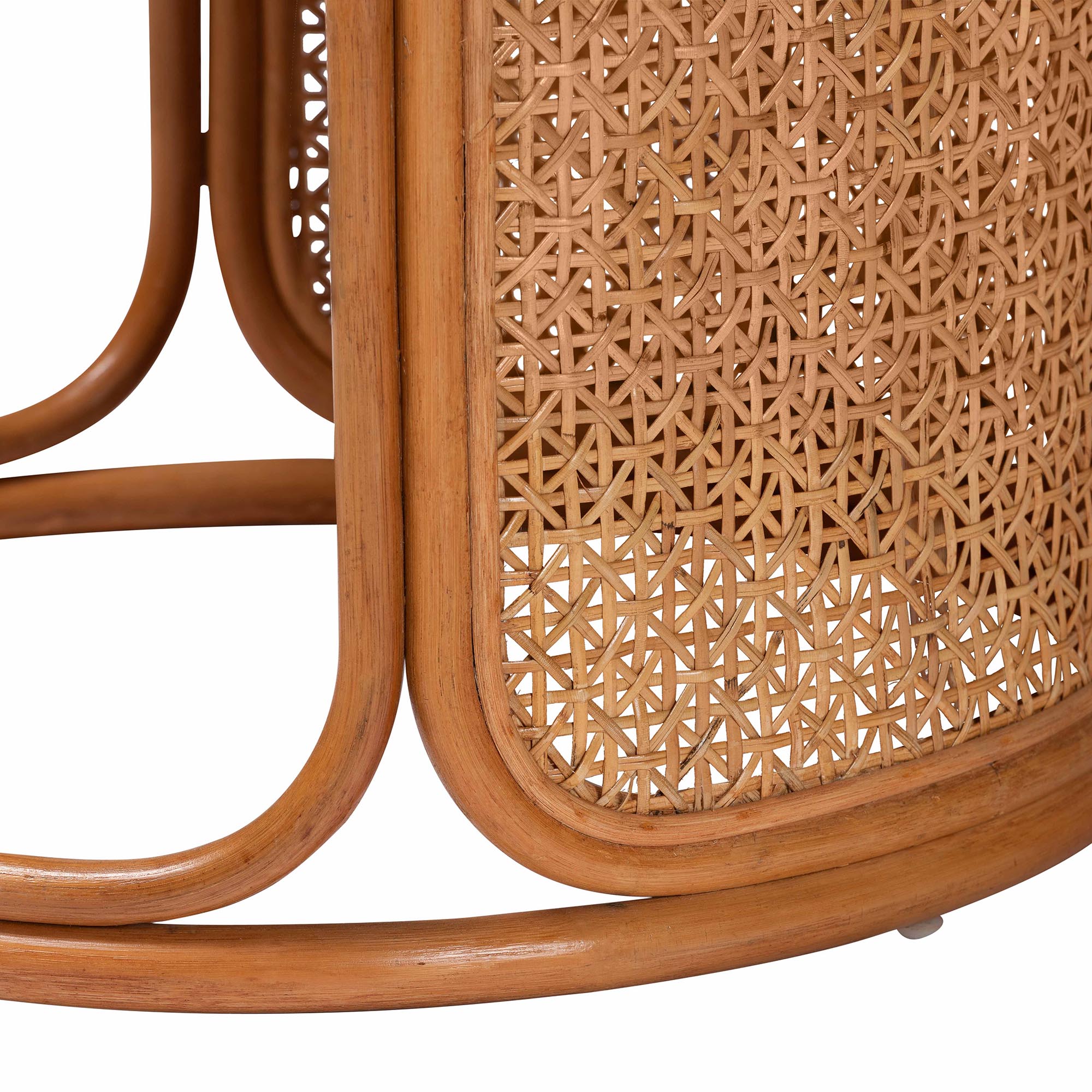 Eldon Bohemian Honey Rattan Large End Table