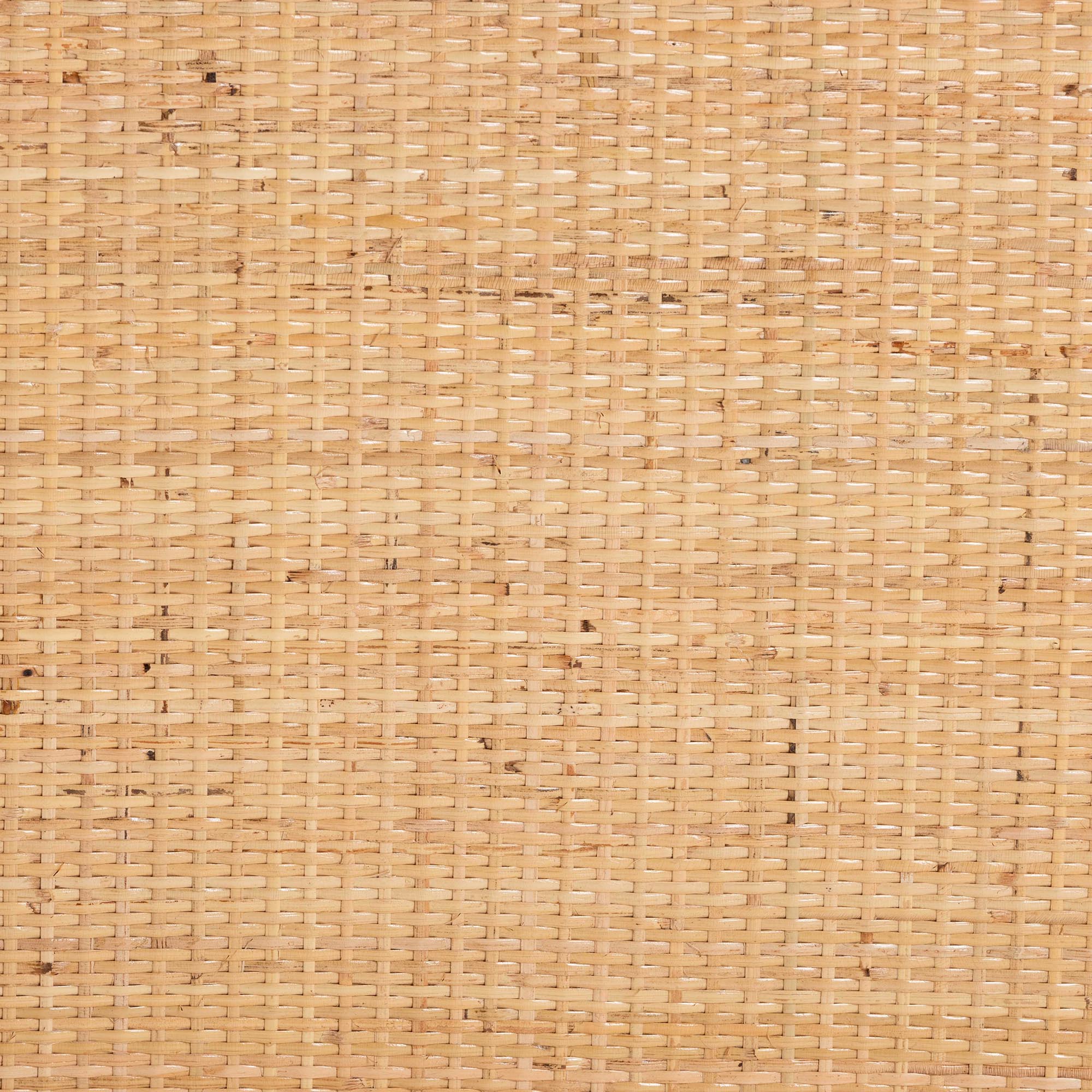 Lombok Modern Bohemian Natural Rattan End Table