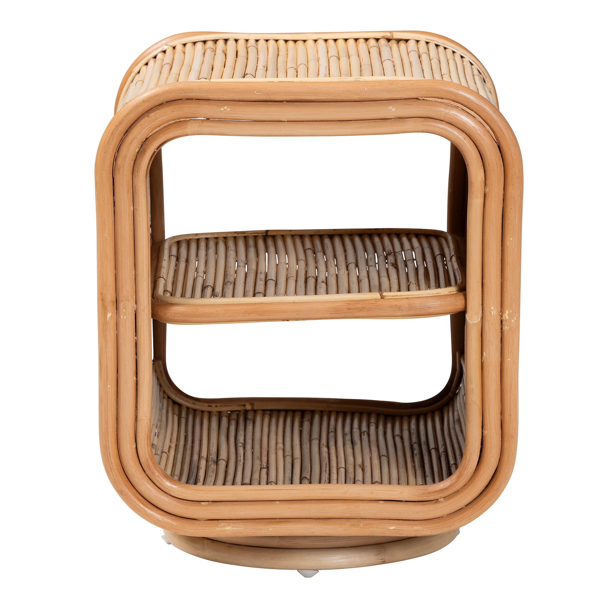 Bethari Bohemian Natural Rattan Nightstand