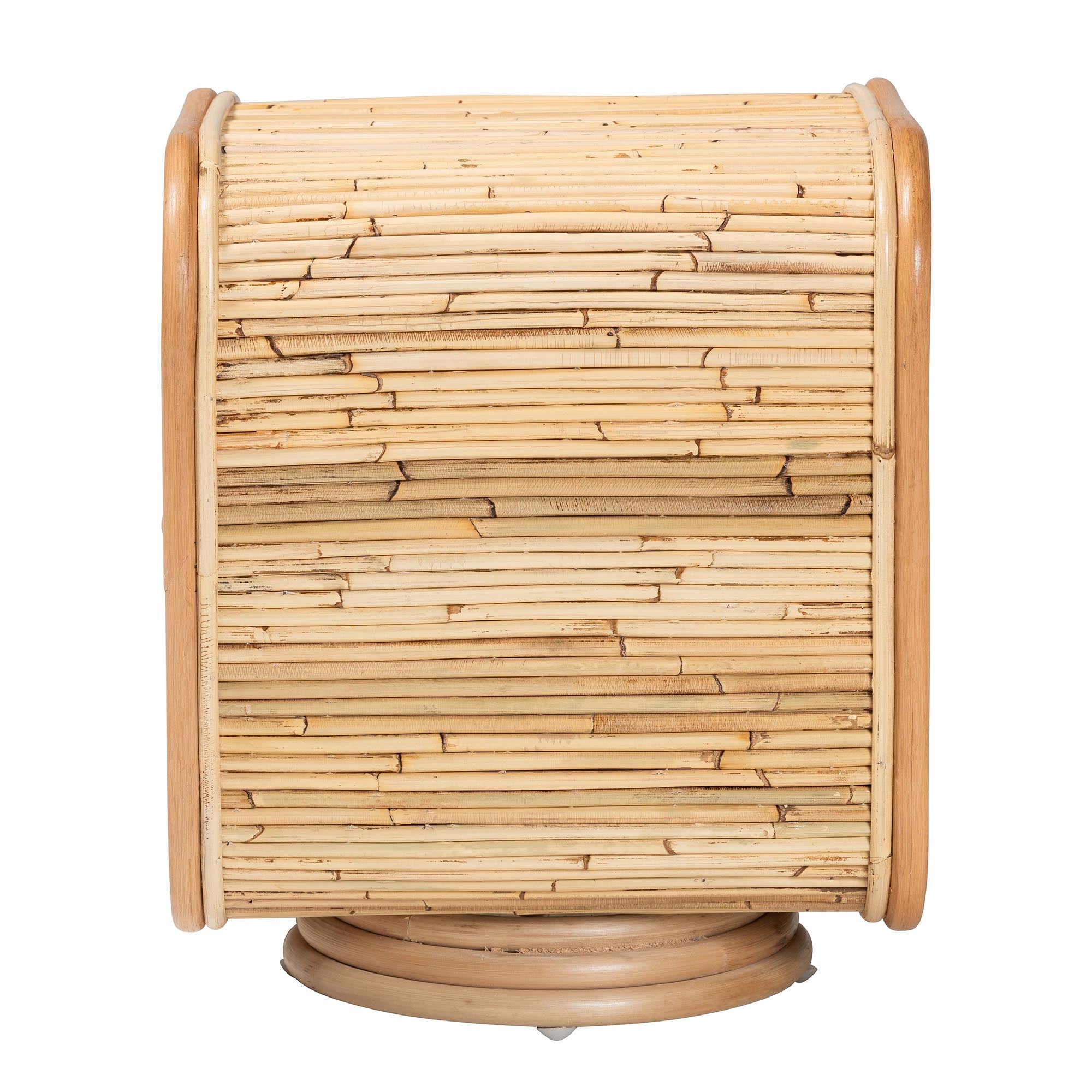 Bethari Bohemian Natural Rattan Nightstand