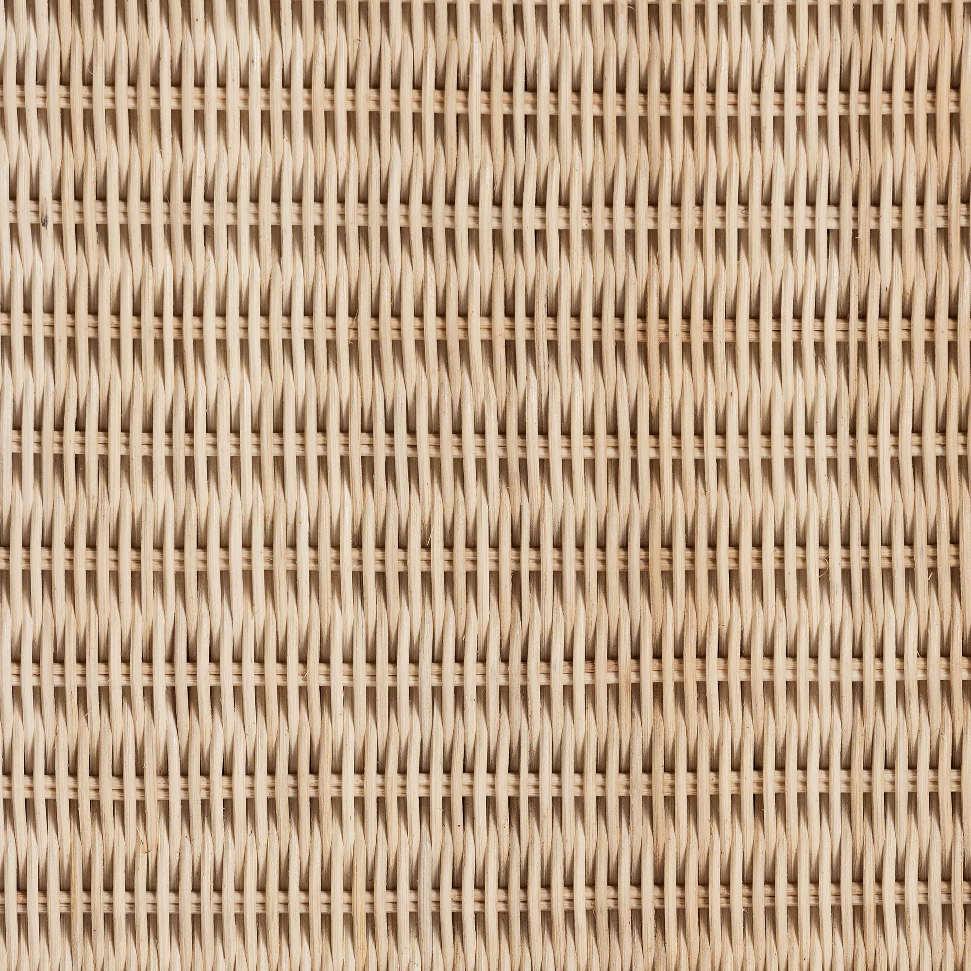 Lanica Japandi Sun Bleached Rattan 3-Drawer Nightstand