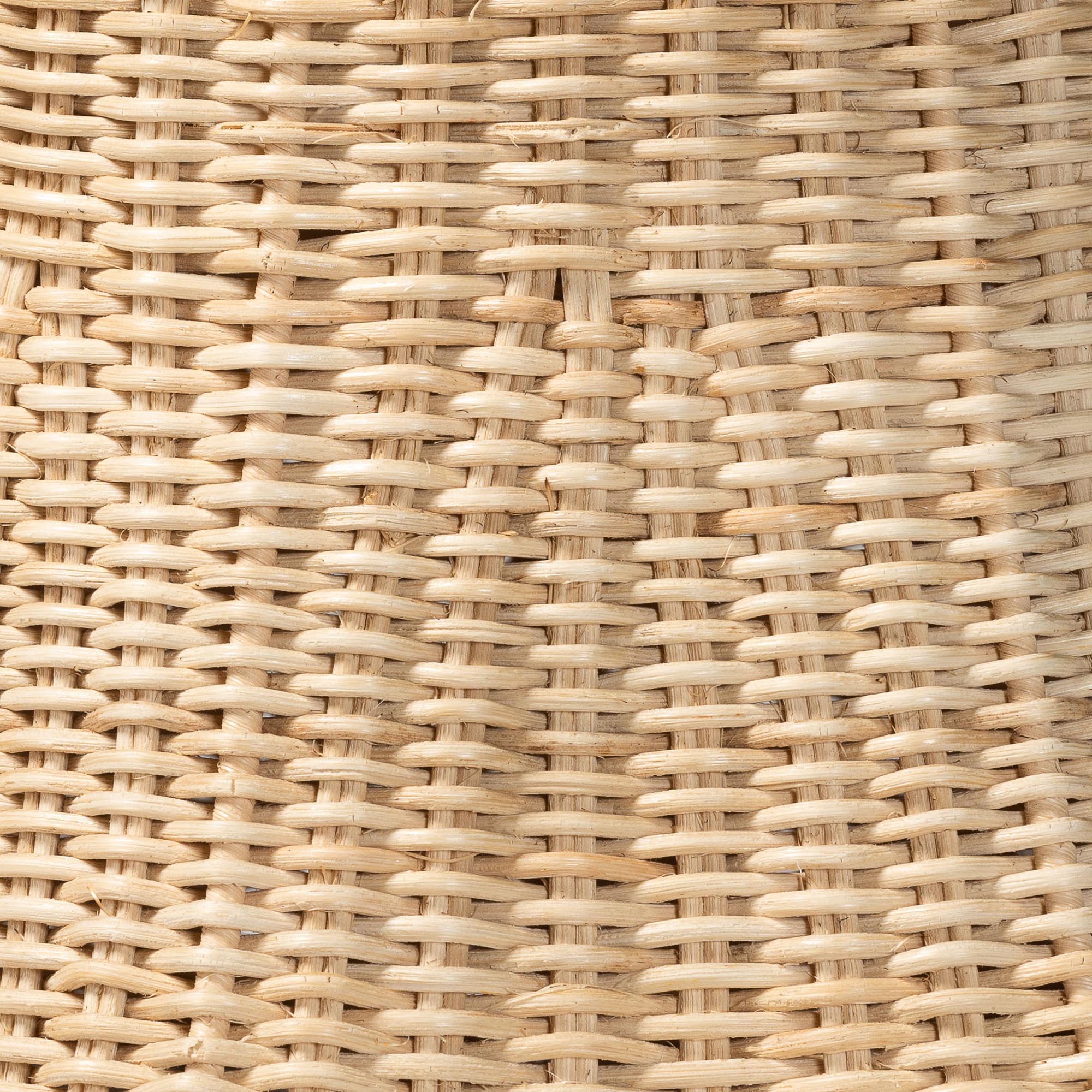 Semira Bohemian Natural Scalloped Rattan Pendant Lampshade