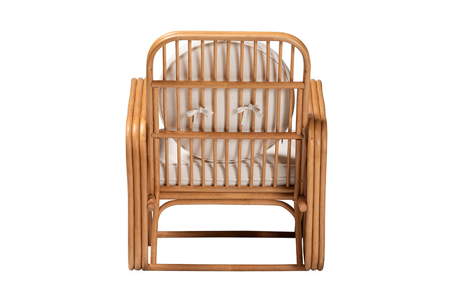 Tiramisu Bohemian Light Honey Rattan Arm Chair
