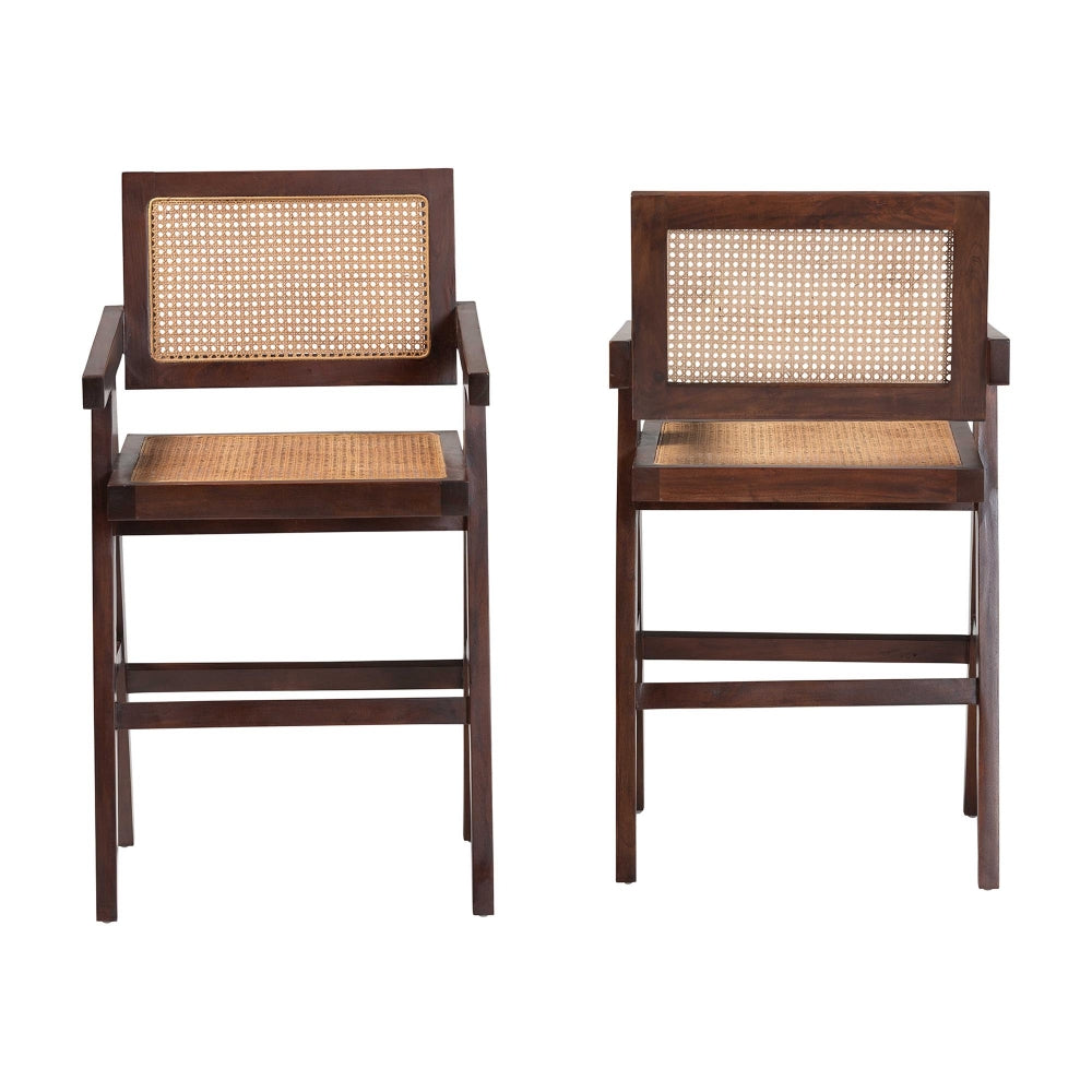 Kresna Natural Rattan Counter Stool