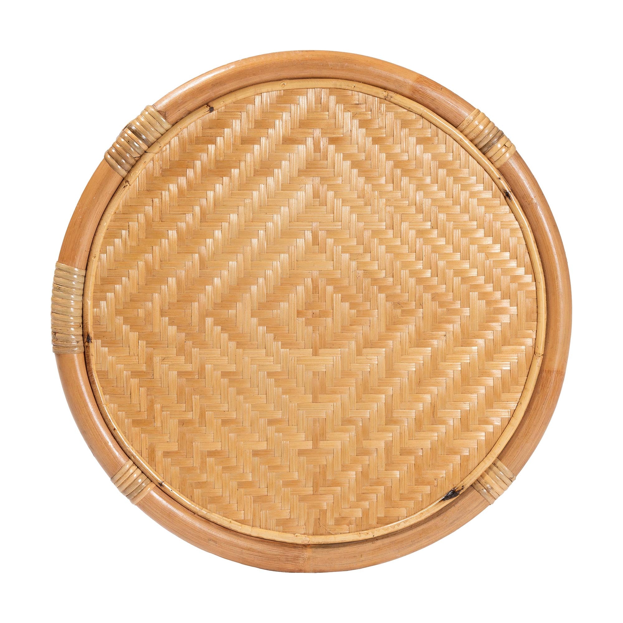 Berilo Bohemian Light Honey Rattan End Table