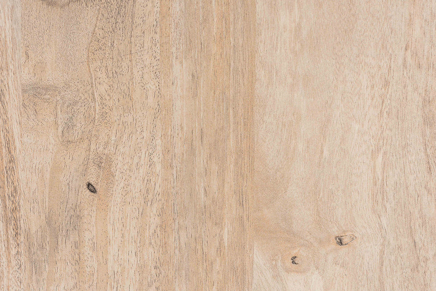 Pavone Mid-Century Modern Oak Brown Wood Kitchen Cabinet