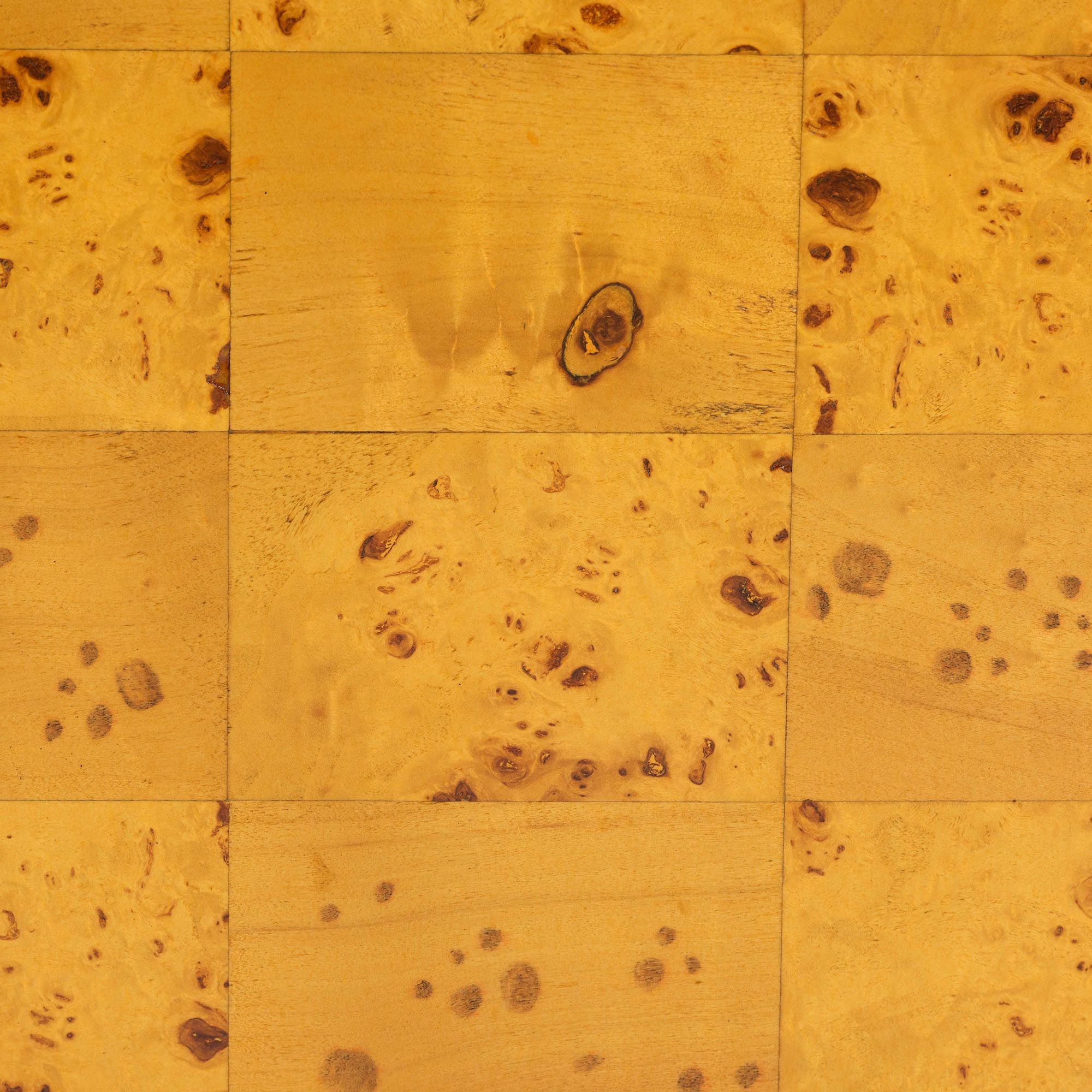 Huxley Modern and Contemporary Natural Real Burl Wood End Table