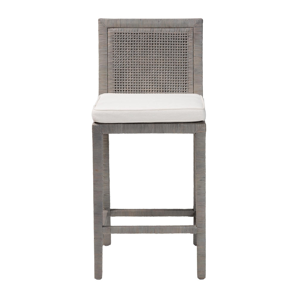 Sofia Natural Rattan Counter Stool