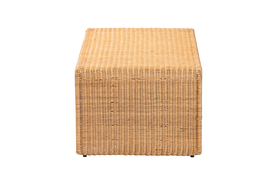Nevada Bohemian Light Honey Rattan Coffee Table