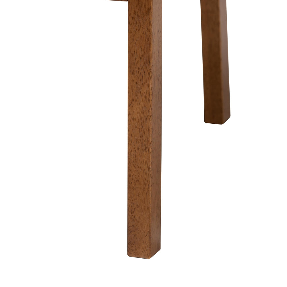 Biana Boucle Dining Chair - Modern Upholstered Accent Armchair, Cream, Minimalist Design