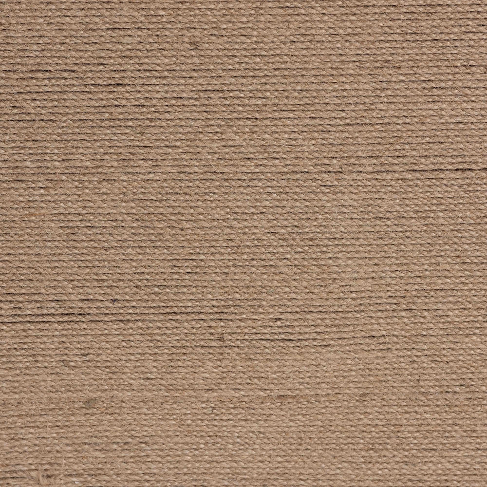 Adaya Handwoven Jute Coffee Table - Rectangular Living Room Center Table with Open Shelf Storage, Handcrafted Boho Accent Furniture