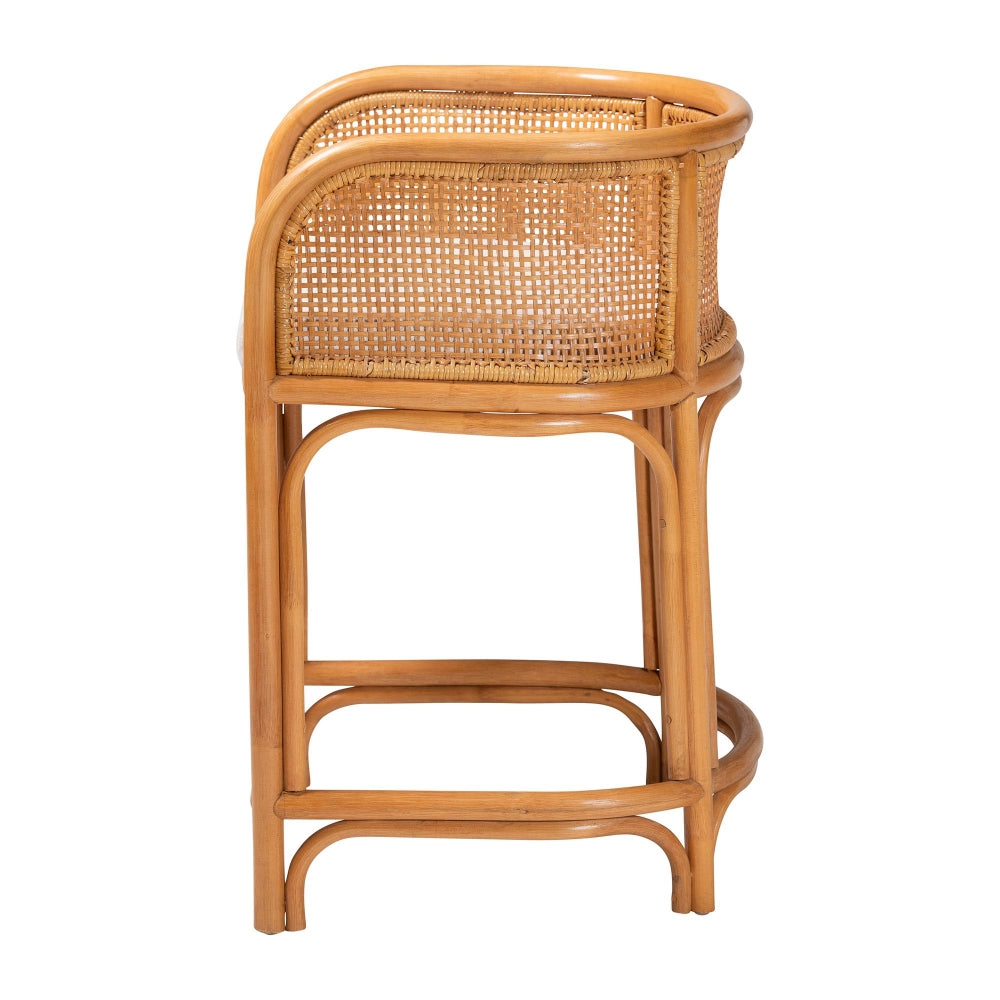 Ania Natural Rattan Counter Stool