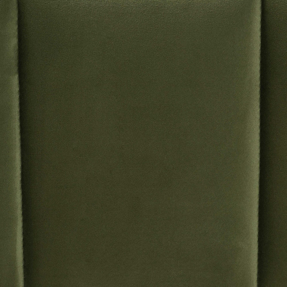 Granger Velvet Upholstered Platform Bed with Channel Tufted Headboard, Modern Low Profile Bed Frame, Moss Green, Queen