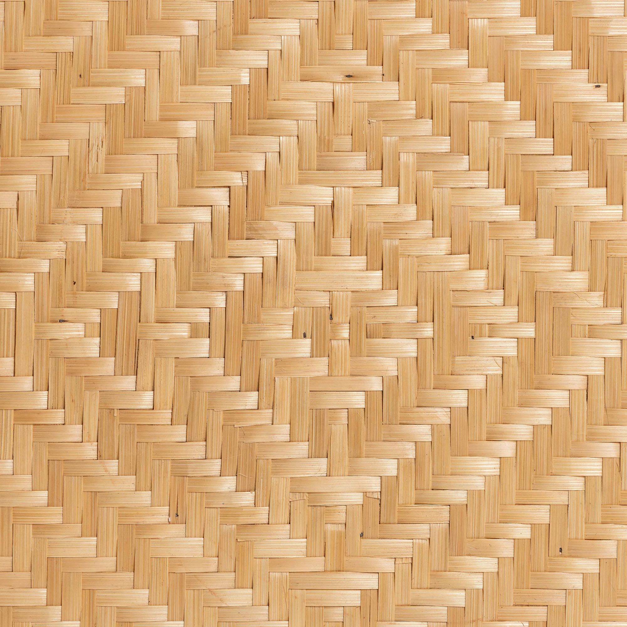 Roma Rattan and Seagrass Coffee Table - Low Profile Boho Accent Table with Textured Design and Natural Finish, Handcrafted Rattan Centerpiece for Living Room or Lounge
