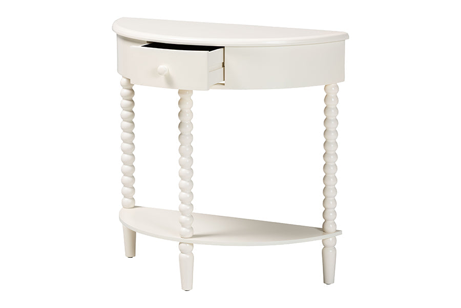 Caruso Suar Wood Console Table - Live Edge Statement Table for Entryway or Living Room