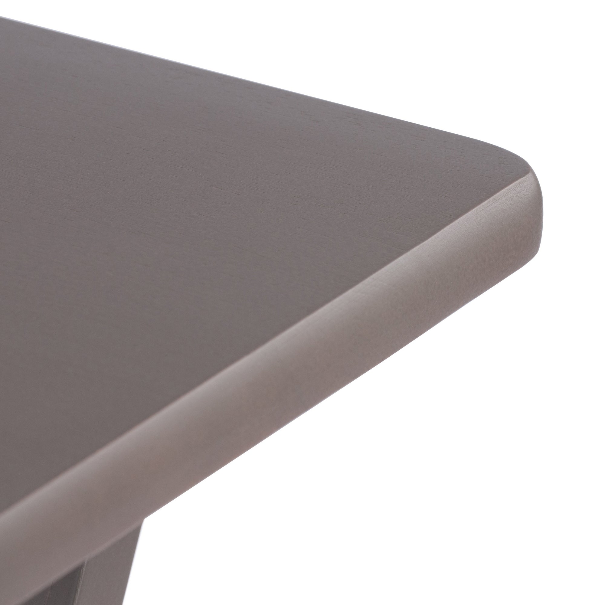 Isabelle 6-Pc Snack Table Set with Removable Serving Tray, Oyster Gray