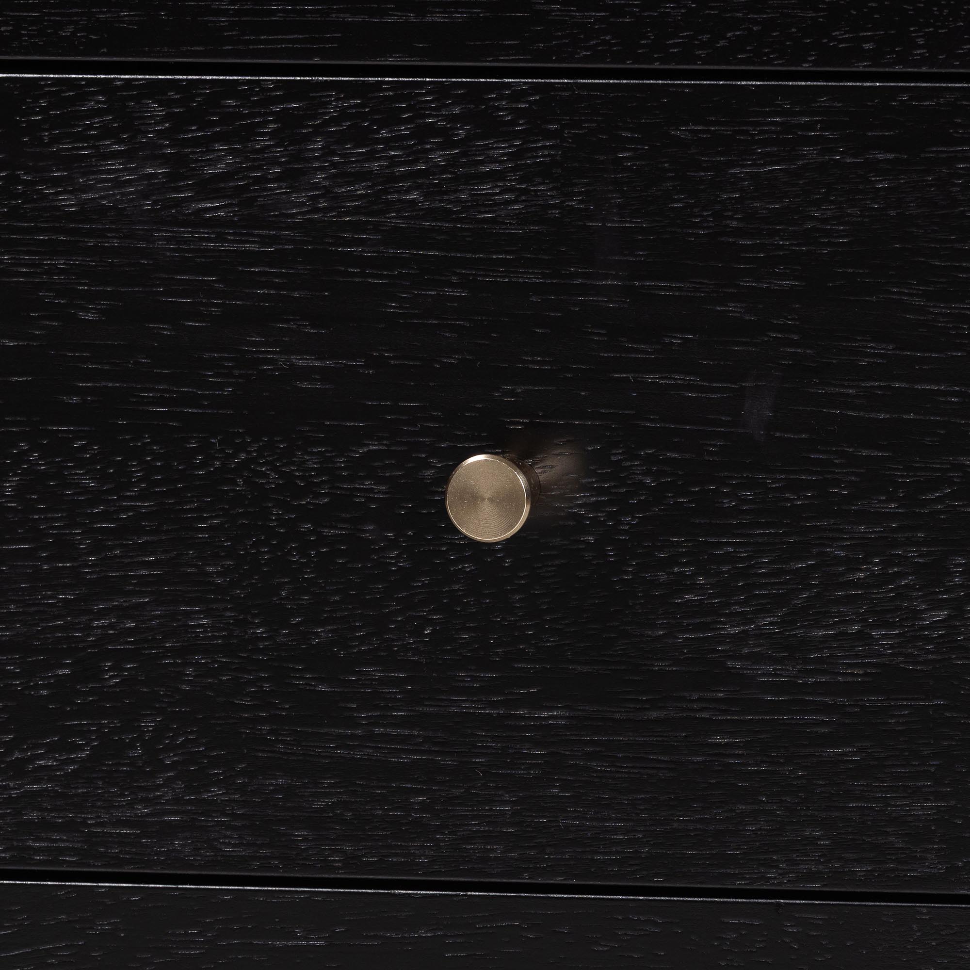 Callison Spindle Dresser - 6-Drawer Farmhouse Horizontal Cabinet with Turned Accents for Bedroom, Black