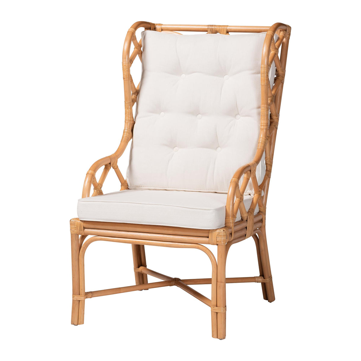 Todd Natural Rattan Armchair