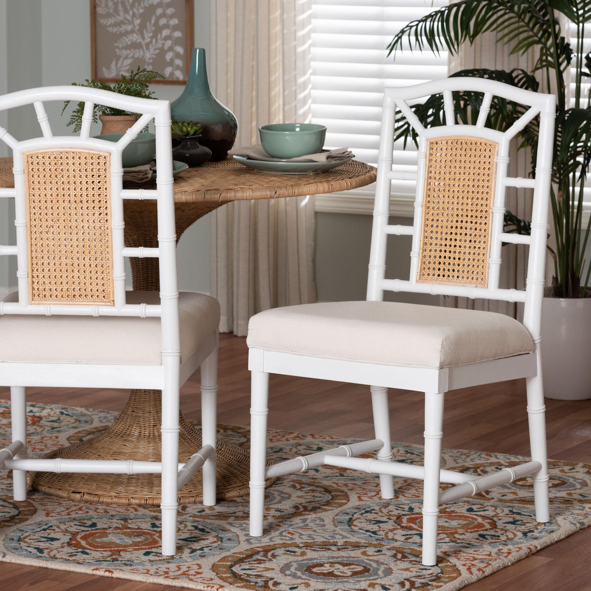 Victor Dining Chair, White