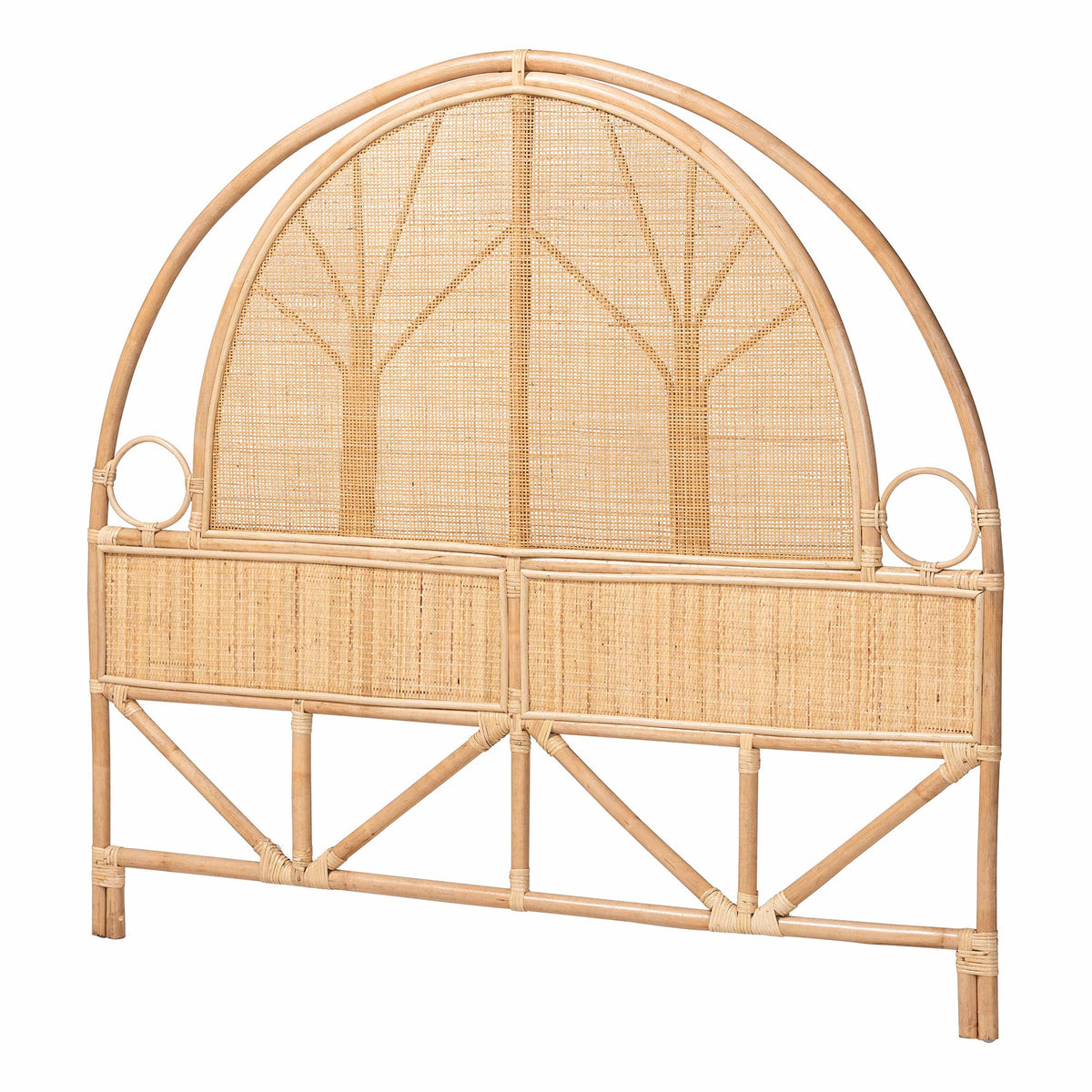 Kang Natural Rattan Standalone Headboard, King