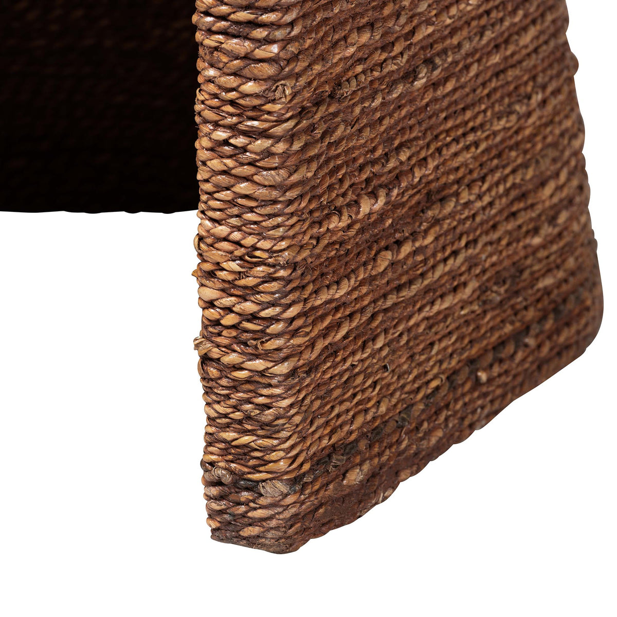 Brenton Seagrass Wrapped Dining Chair, Brown Wash